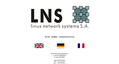 Desktop Screenshot of lns-sa.lu